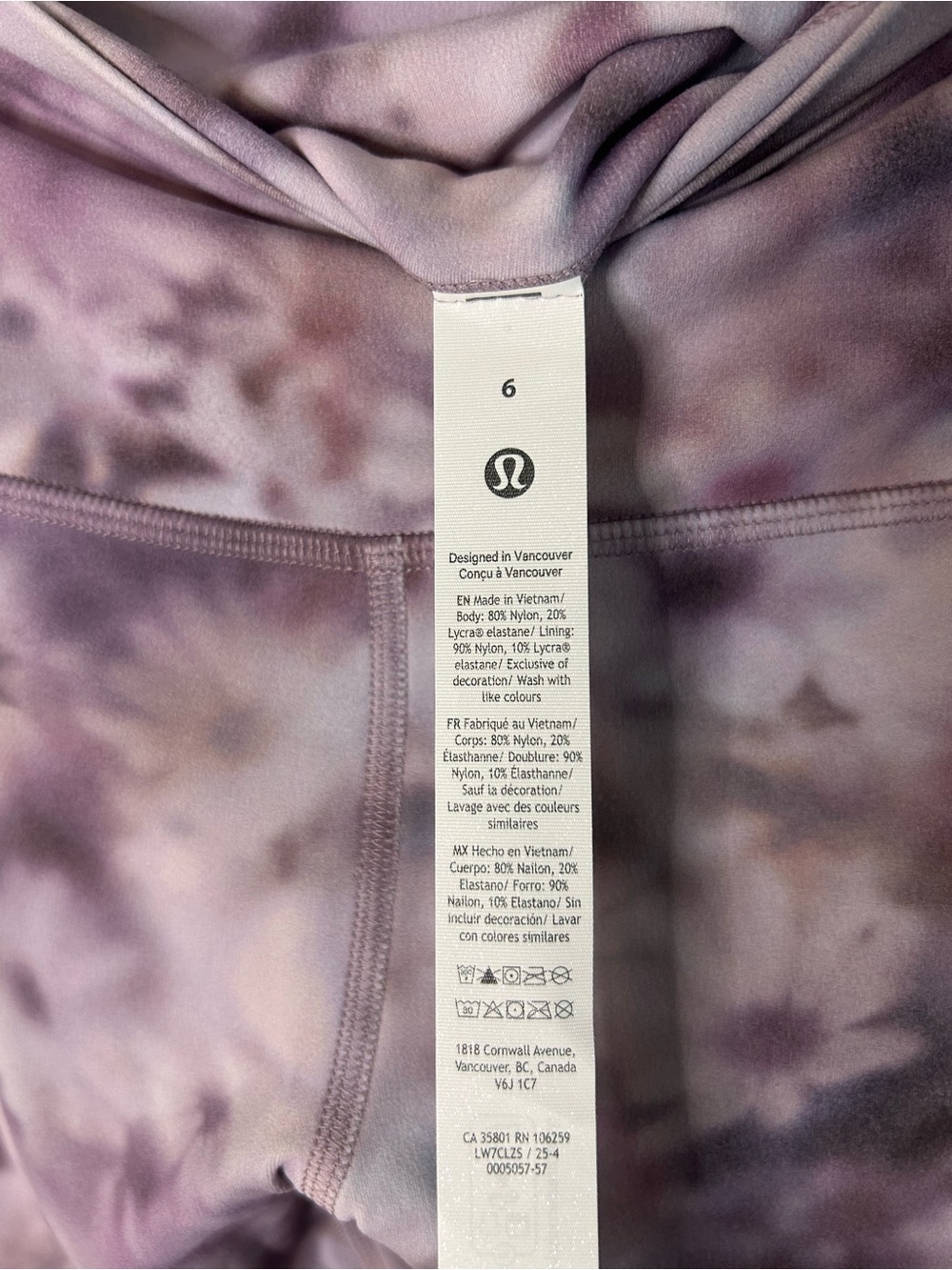NWT Lululemon Define Jacket & 6” Align Shorts Set- Meadow Haze Pink Multi/Size 6 - Picture 15 of 16